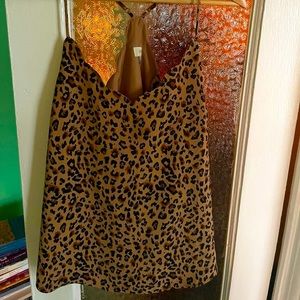 J. Crew Leopard Print Camisole — Like New!